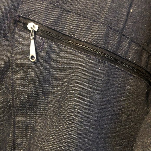 Sears Tradewear Vtg Coverall Denim 44T Rosie Riveter Workwear - Picture 4 of 14